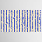 Vintage marine sea shell summer art pattern Tablecloth Gallery Image 2