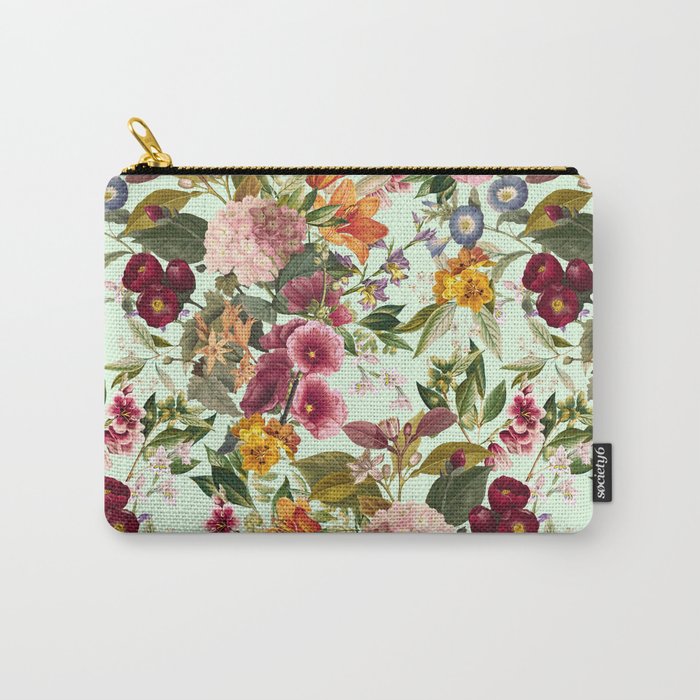 Summer Botanical Garden XVII Carry All Pouch Gallery Image 1