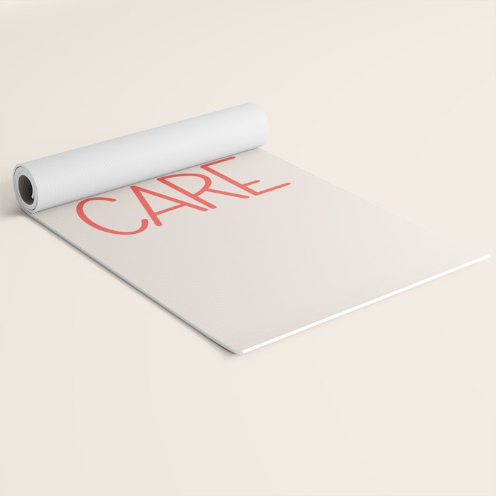 Take Care Yoga Mat Gallery Image 2