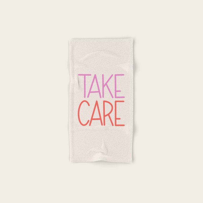 Take Care Bath Towel Gallery Image 1
