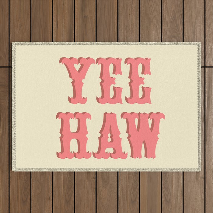 Yee Haw Outdoor Rug Gallery Image 1