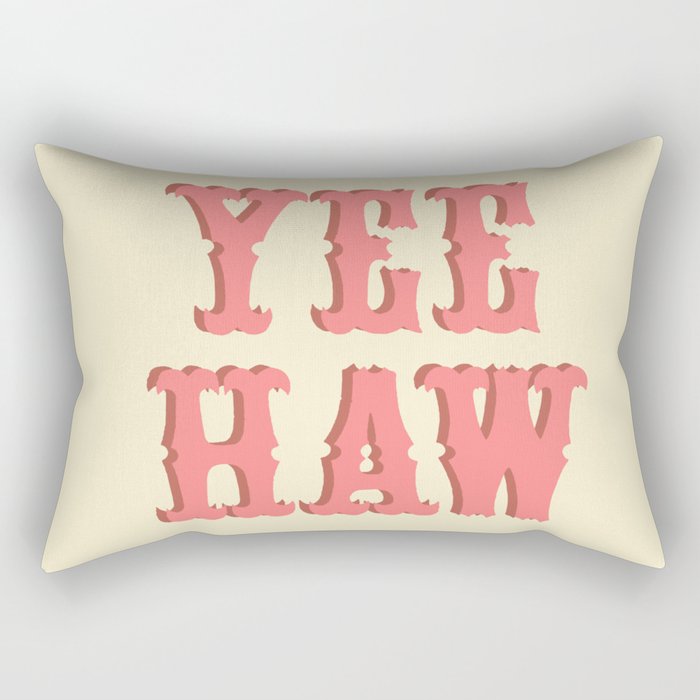 Yee Haw Rectangular Pillow Gallery Image 2