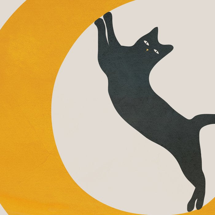 Moon and Cat Coffee Mug Gallery Image 2