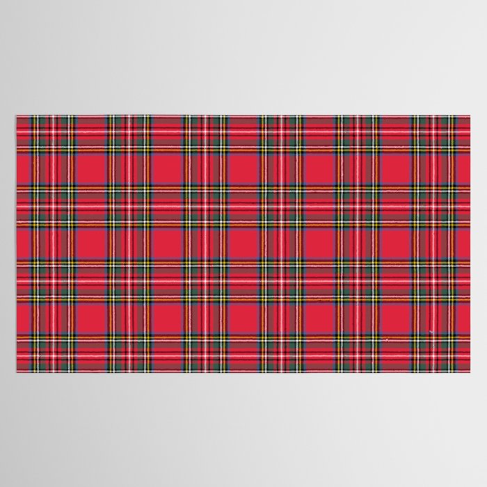 Red & Green Tartan Pattern Tablecloth Gallery Image 2
