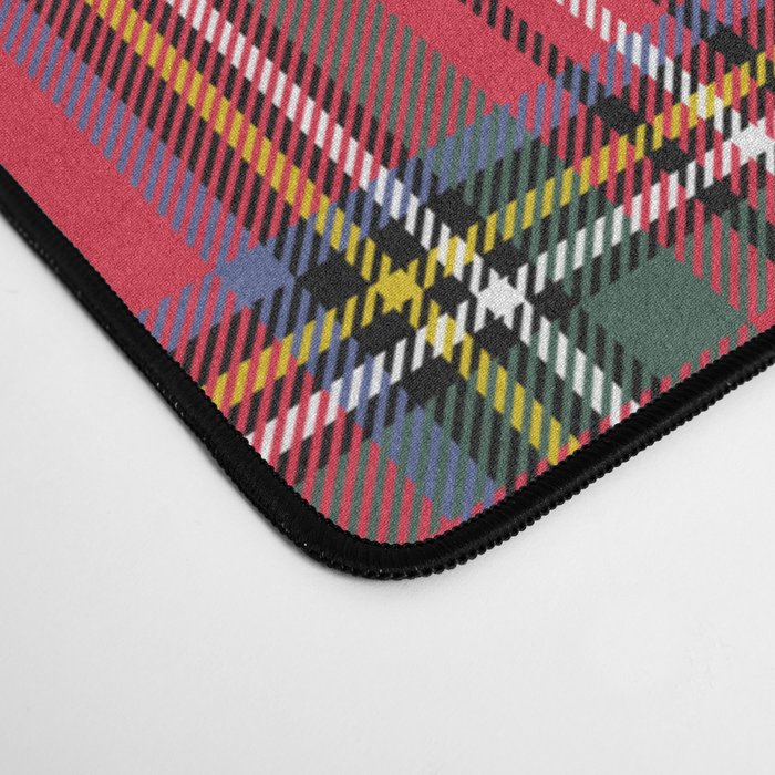 Red & Green Tartan Pattern Desk Mat Gallery Image 4