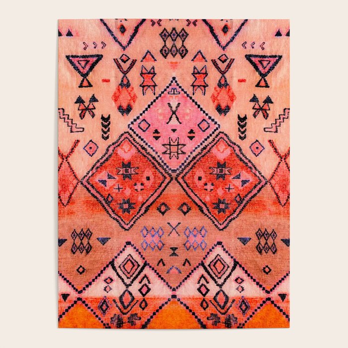 Epic Rustic & Farmhouse Style Original Moroccan Artwork  Poster Gallery Image 4