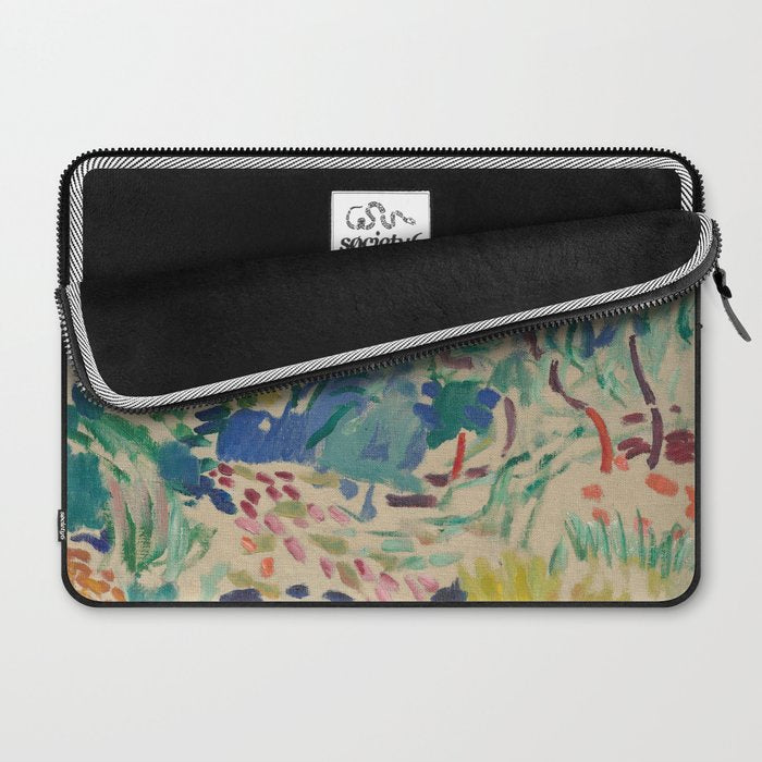 Landscape at Collioure by Henri Matisse Laptop Sleeve Gallery Image 2