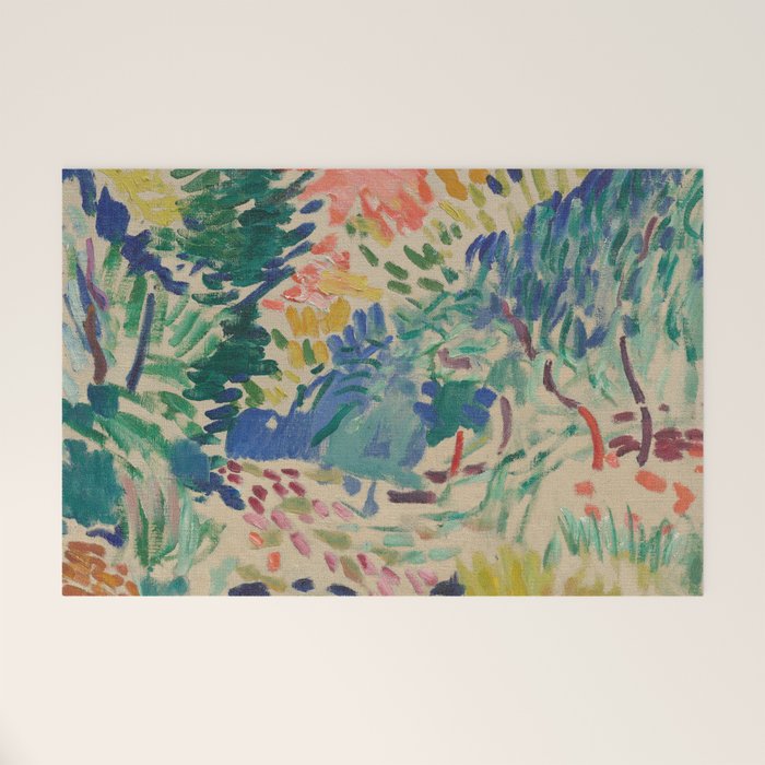 Landscape at Collioure by Henri Matisse Welcome Mat Gallery Image 1