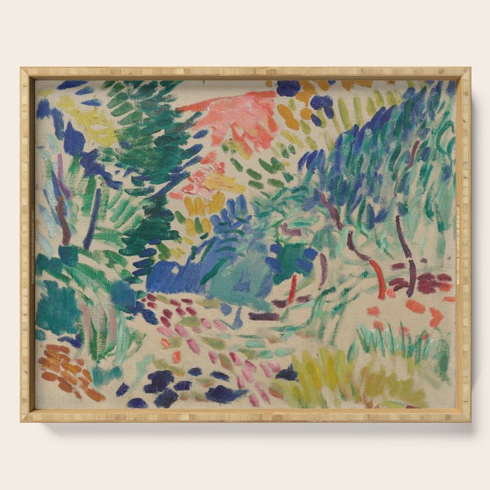 Landscape at Collioure by Henri Matisse Serving Tray Gallery Image 1