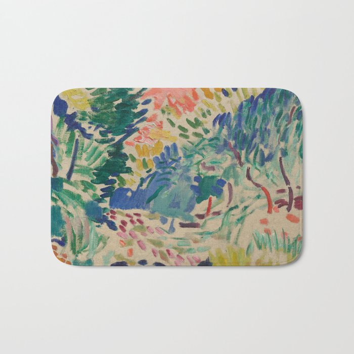 Landscape at Collioure by Henri Matisse Bath Mat Gallery Image 1