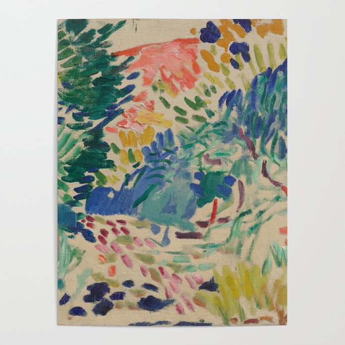 Landscape at Collioure by Henri Matisse Poster Gallery Image 1