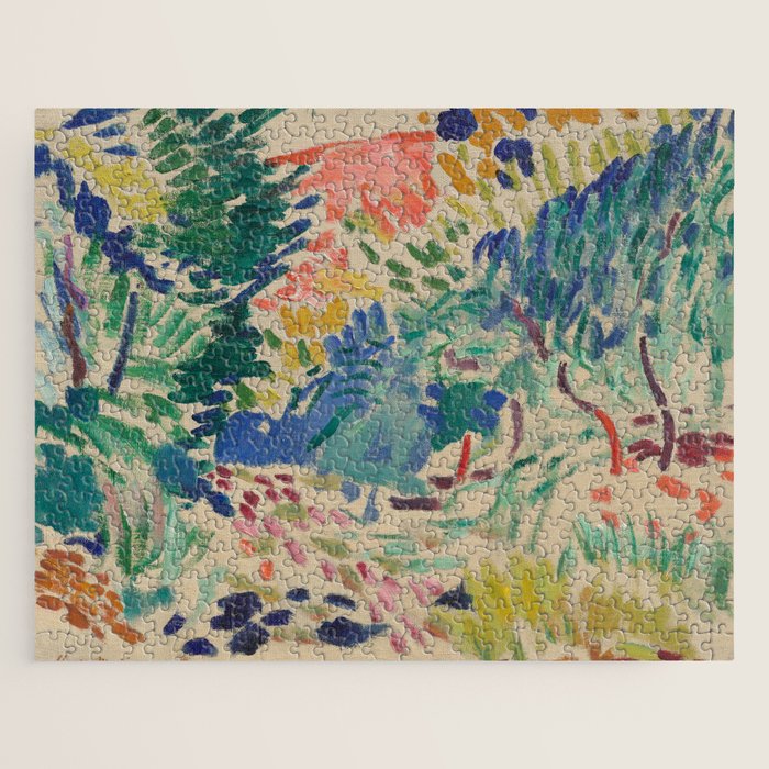 Landscape at Collioure by Henri Matisse Jigsaw Puzzle Gallery Image 1
