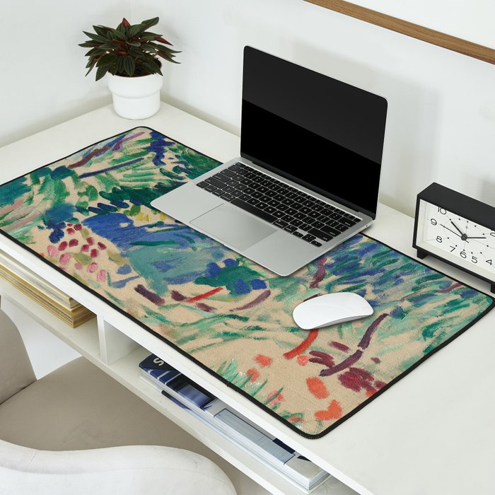 Landscape at Collioure by Henri Matisse Desk Mat Gallery Image 2