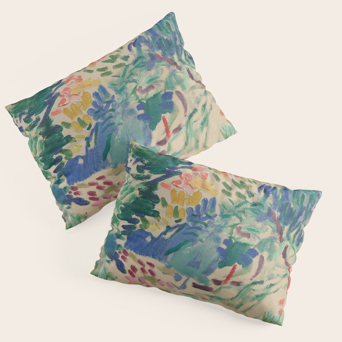 Landscape at Collioure by Henri Matisse Pillow Sham Gallery Image 1