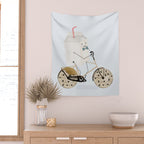 milk and cookies Wall Tapestry Gallery Image 2
