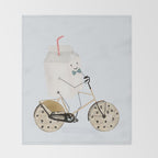 milk and cookies Throw Blanket Gallery Image 2
