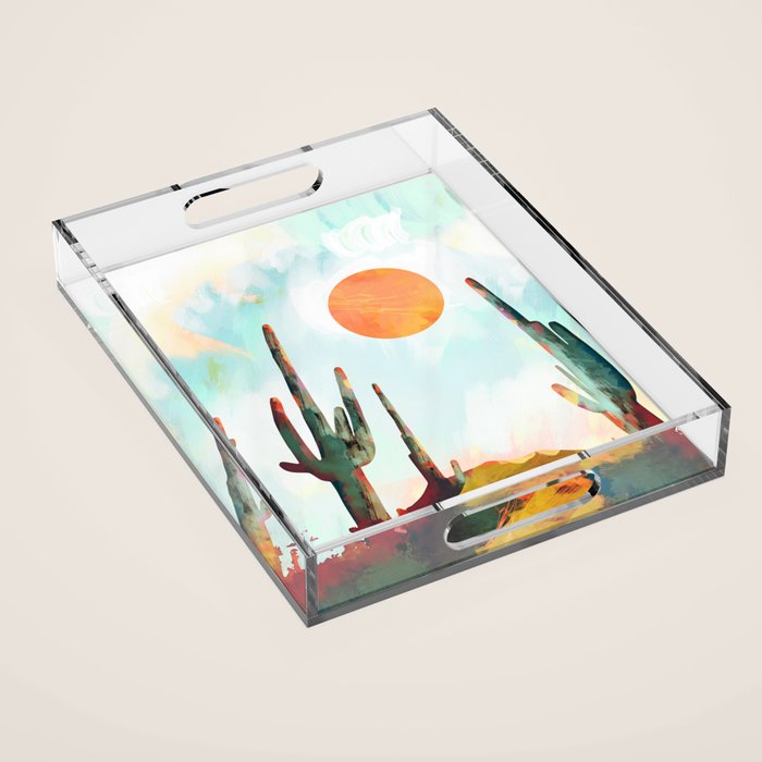 Desert Day Acrylic Tray Gallery Image 1