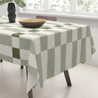 TILES II (Pistachio) Tablecloth Gallery Image 3