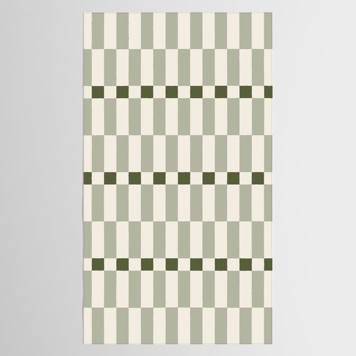TILES II (Pistachio) Tablecloth Gallery Image 2