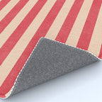 STRIPES 001 C - Strawberry Rug Gallery Image 4