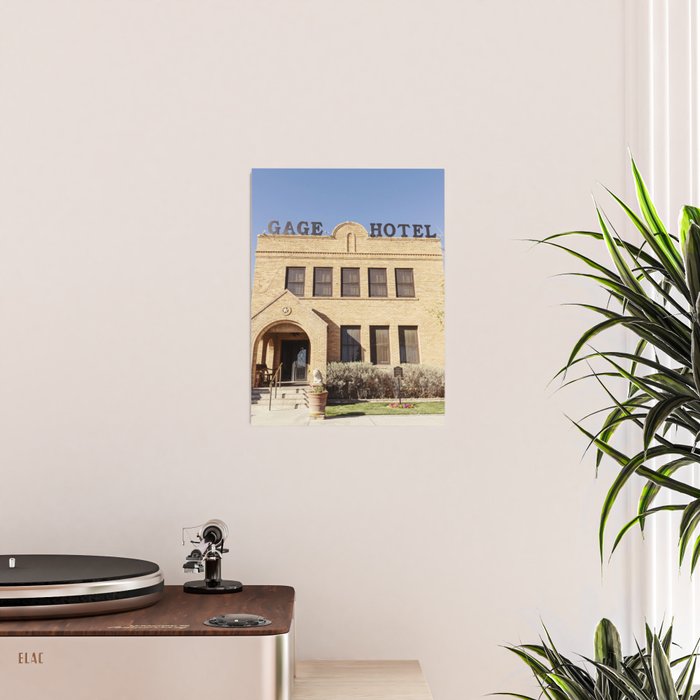 Gage Hotel I x Marathon Texas Photography Poster Gallery Image 2