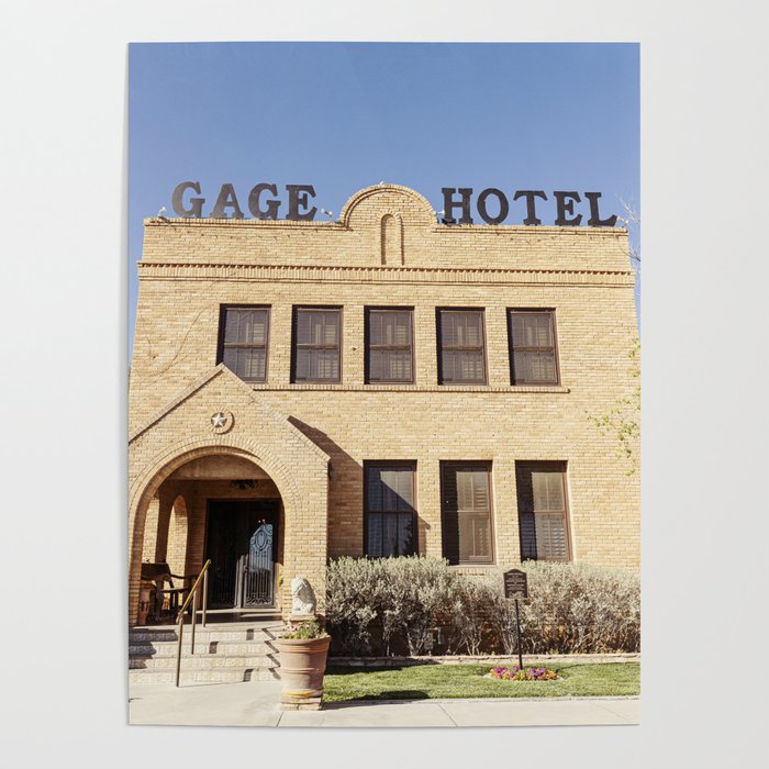 Gage Hotel I x Marathon Texas Photography Poster Gallery Image 4