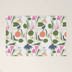 Florence Floral Welcome Mat Gallery Image 1