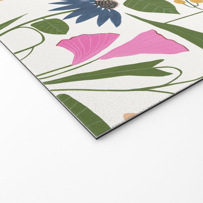 Florence Floral Welcome Mat Gallery Image 2