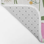 Florence Floral Bath Mat Gallery Image 2