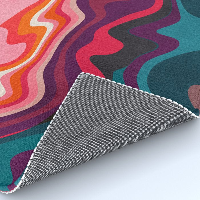 liquid shapes Rug Gallery Image 4