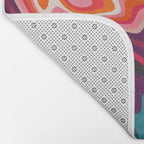 liquid shapes Bath Mat Gallery Image 2