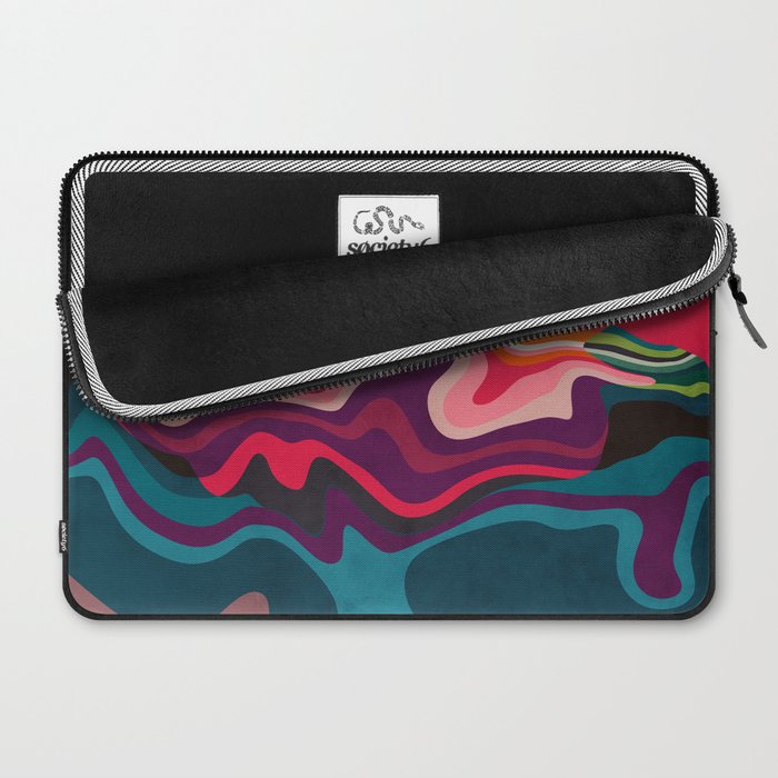 liquid shapes Laptop Sleeve Gallery Image 2