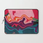 liquid shapes Laptop Sleeve Gallery Image 1