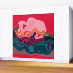 liquid shapes Wall Mural Gallery Image 2