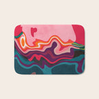 liquid shapes Bath Mat Gallery Image 1