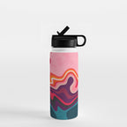 liquid shapes Water Bottle Gallery Image 1