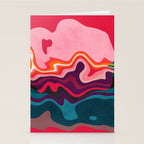 liquid shapes Stationery Card Gallery Image 2