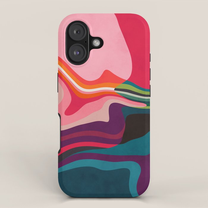 liquid shapes iPhone Case Gallery Image 1