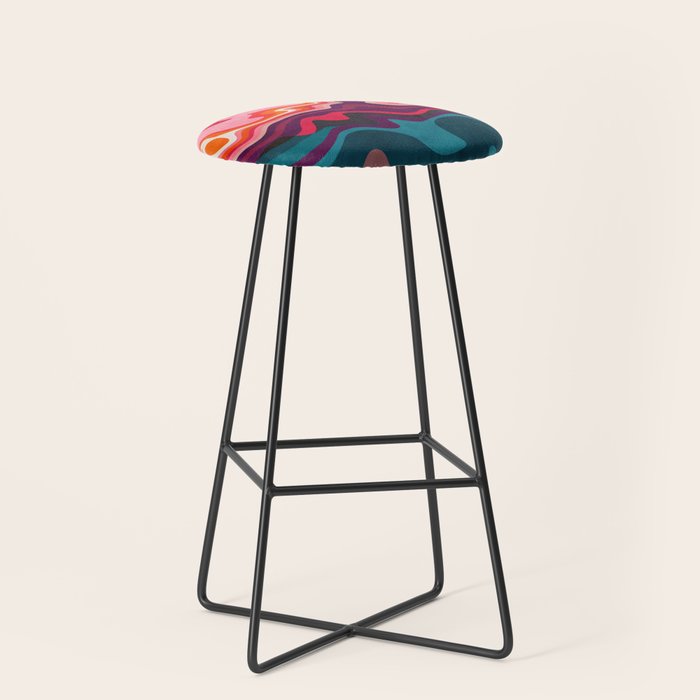 liquid shapes Stool Gallery Image 1