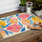 Pop Mangoes Tropical Fruit Series Outdoor Rug Gallery Image 2