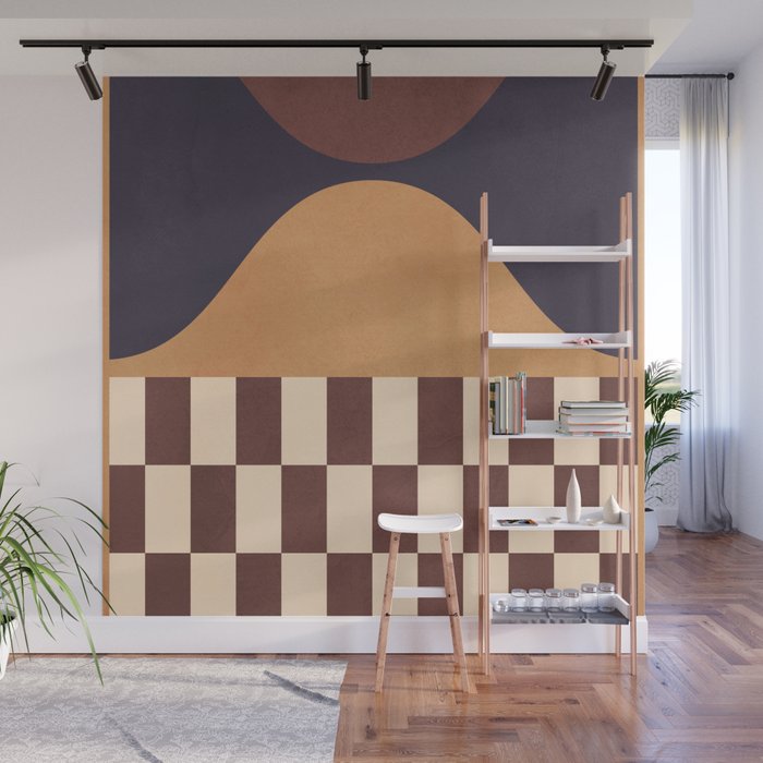 Geometric Abstraction 262 Wall Mural Gallery Image 1
