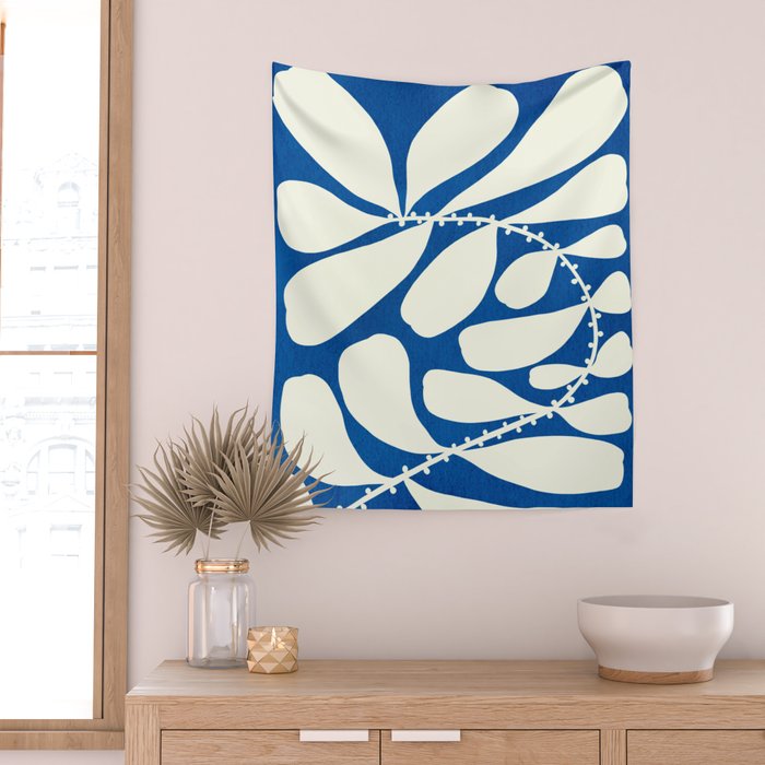 Abstract-botanical 33 Wall Tapestry Gallery Image 2