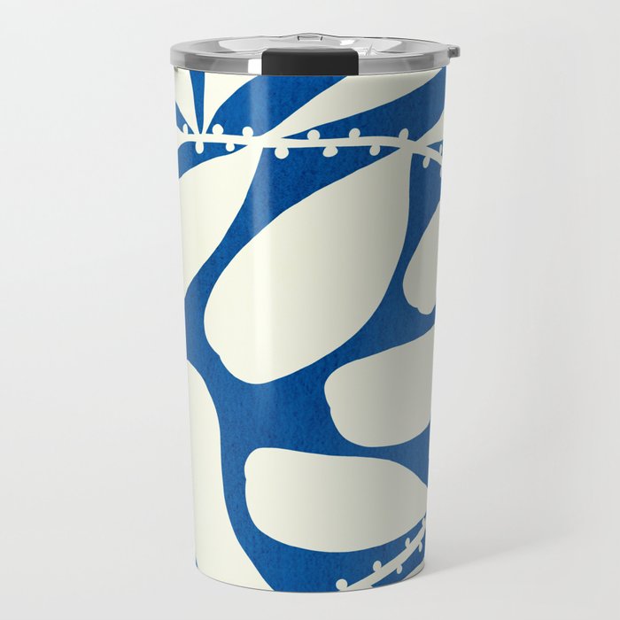Abstract-botanical 33 Travel Mug Gallery Image 1