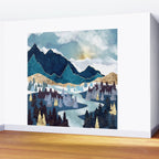 Valley Sunrise Wall Mural Gallery Image 2