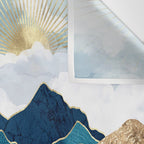 Valley Sunrise Wall Tapestry Gallery Image 3