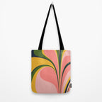Spring Color Swirl Tote Bag Gallery Image 2