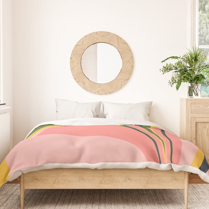 Spring Color Swirl Duvet Cover Gallery Image 3