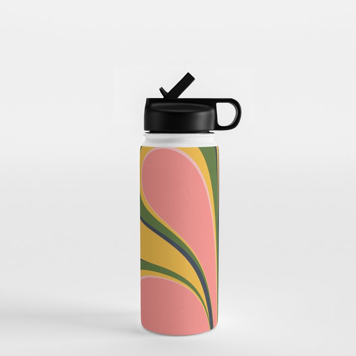 Spring Color Swirl Water Bottle Gallery Image 1