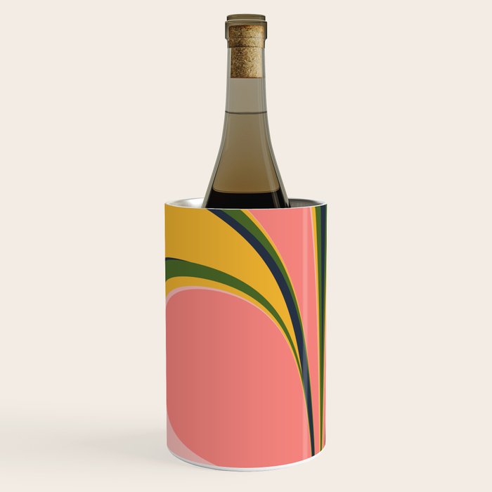 Spring Color Swirl Wine Chiller Gallery Image 1