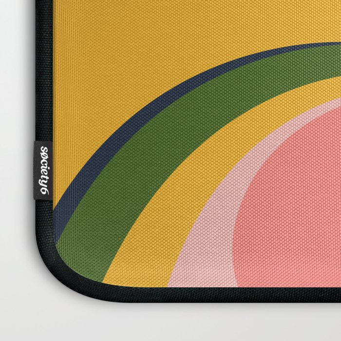 Spring Color Swirl Laptop Sleeve Gallery Image 3